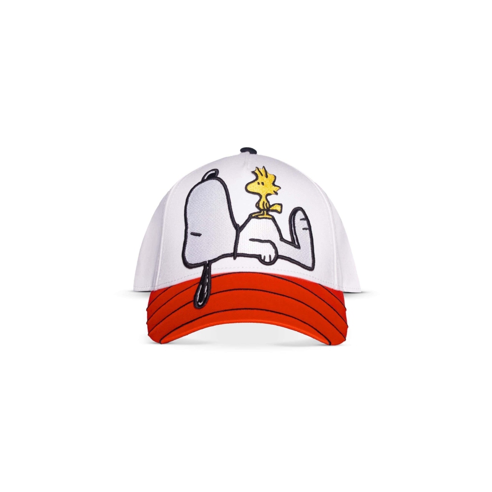 Peanuts - Peanuts And Woodstock Einstellbare Kappe - WeiÃŸ